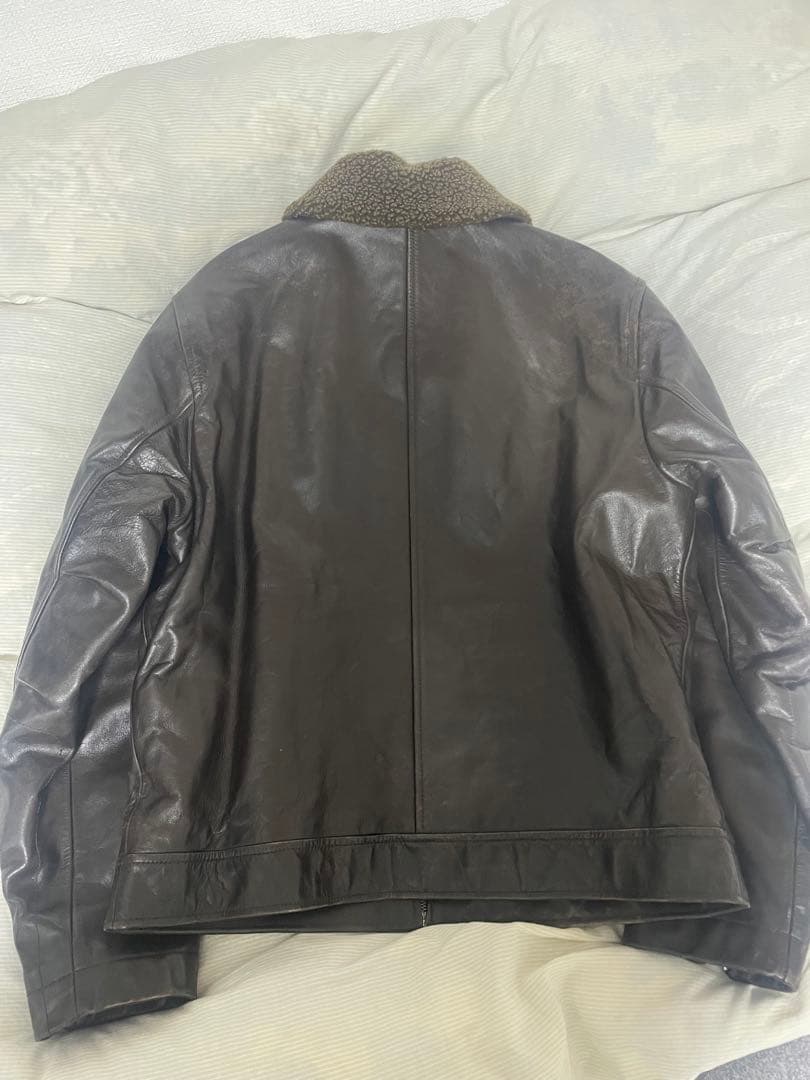 00s old gap オールドギャップ　レザージャケット　ブラウン　牛革