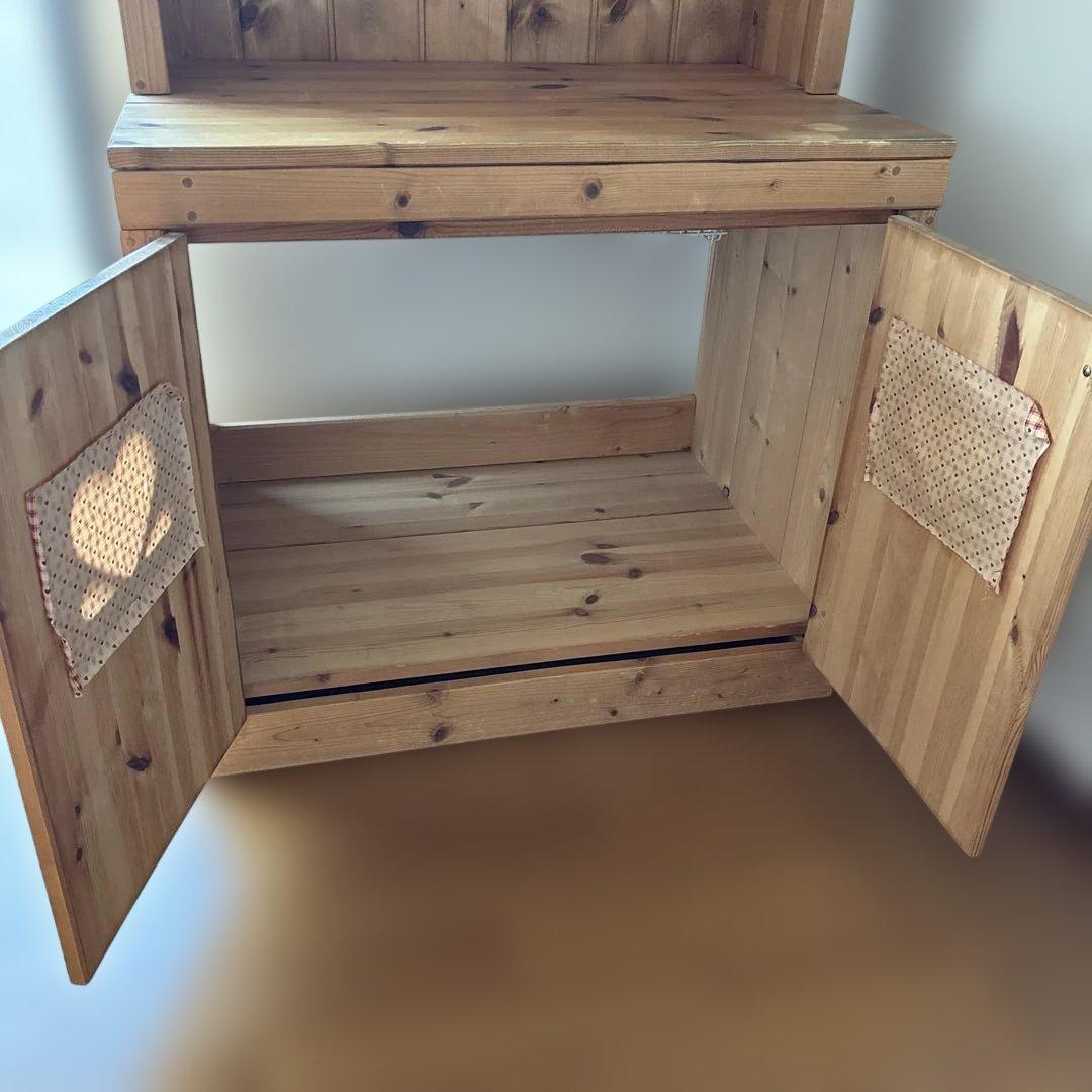 カントリー パソコンラック ハンドメイド