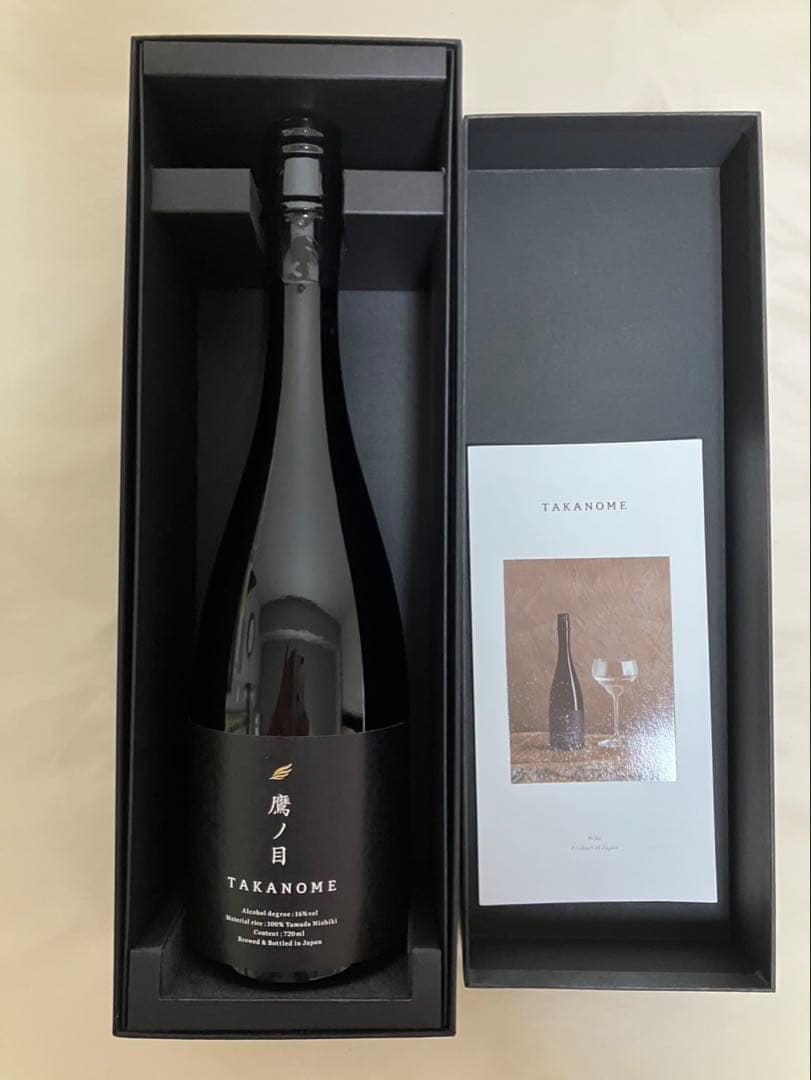 鷹ノ目　TAKANOME 日本酒 ギフトボックス入り 新品 未開封