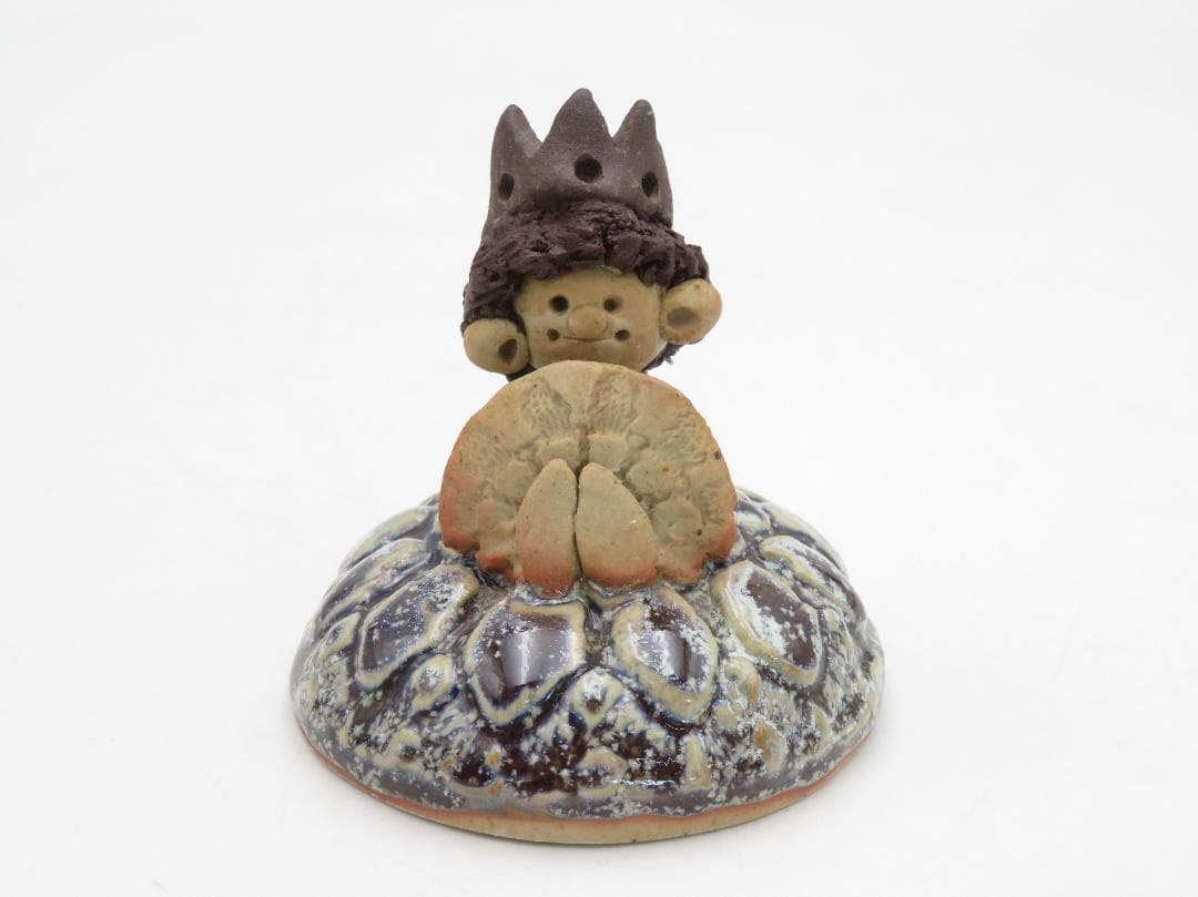 砥部焼 森元 青芳 雛人形 陶器 置物 オブジェ 雛飾り 青芳人形