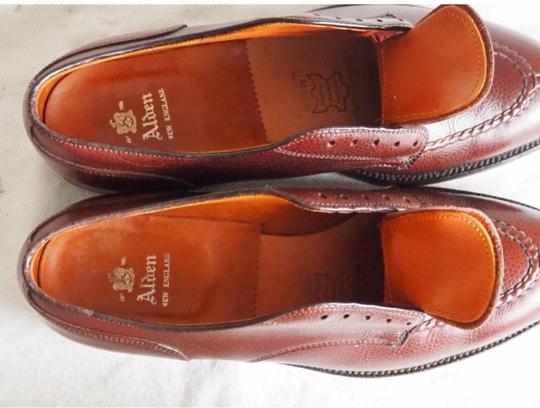 靴 Alden 2249 Norwegian Split Toe Blucher