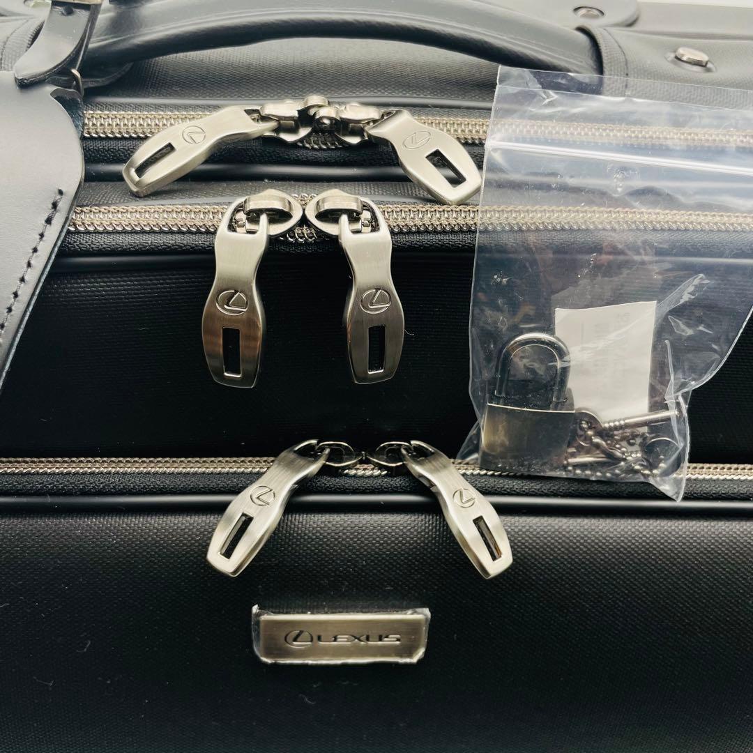 【未使用】LEXUS レクサス　キャリーケース　ビジネスバッグ　2点セット　黒