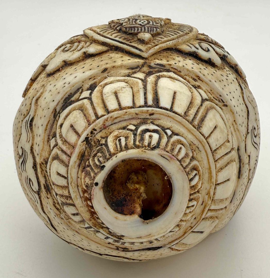 ◆チベット密教法具　法螺貝（シャンカ）・ハヌマーン 1