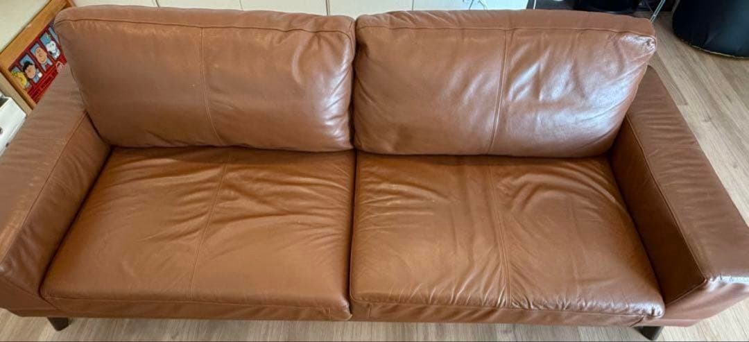 【DIGDEEPCAP】国産ブランドマルイチセーリング本革 3〜4人掛