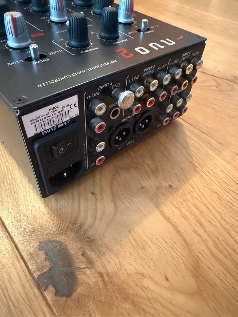 【美品・元箱付】Ecler NUO2 DJミキサー