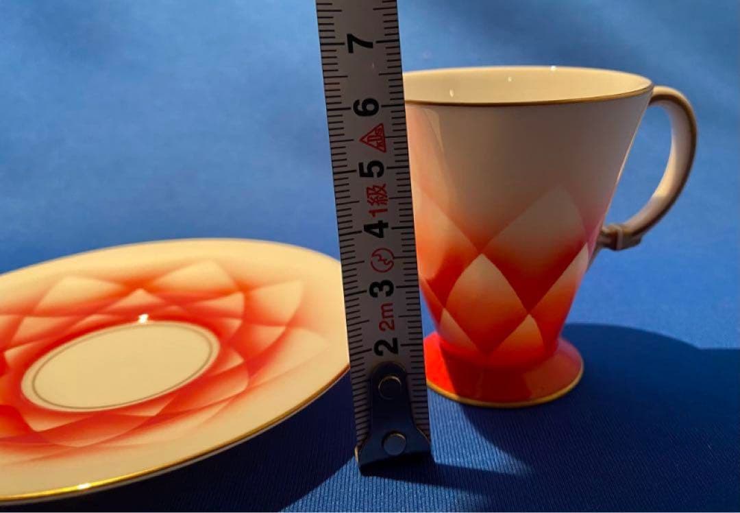 オールドノリタケ ボーンチャイナ デミタスカップ＆ソーサー 1客