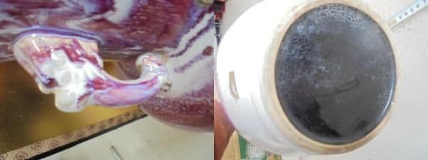 AKa6925　中国？　花瓶　詳細不明