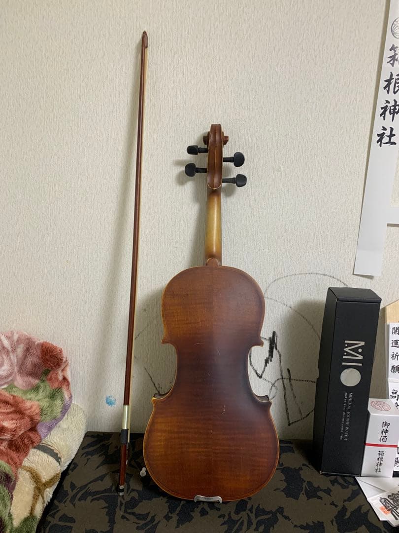 バイオリン本体 ブラウン 4弦付き