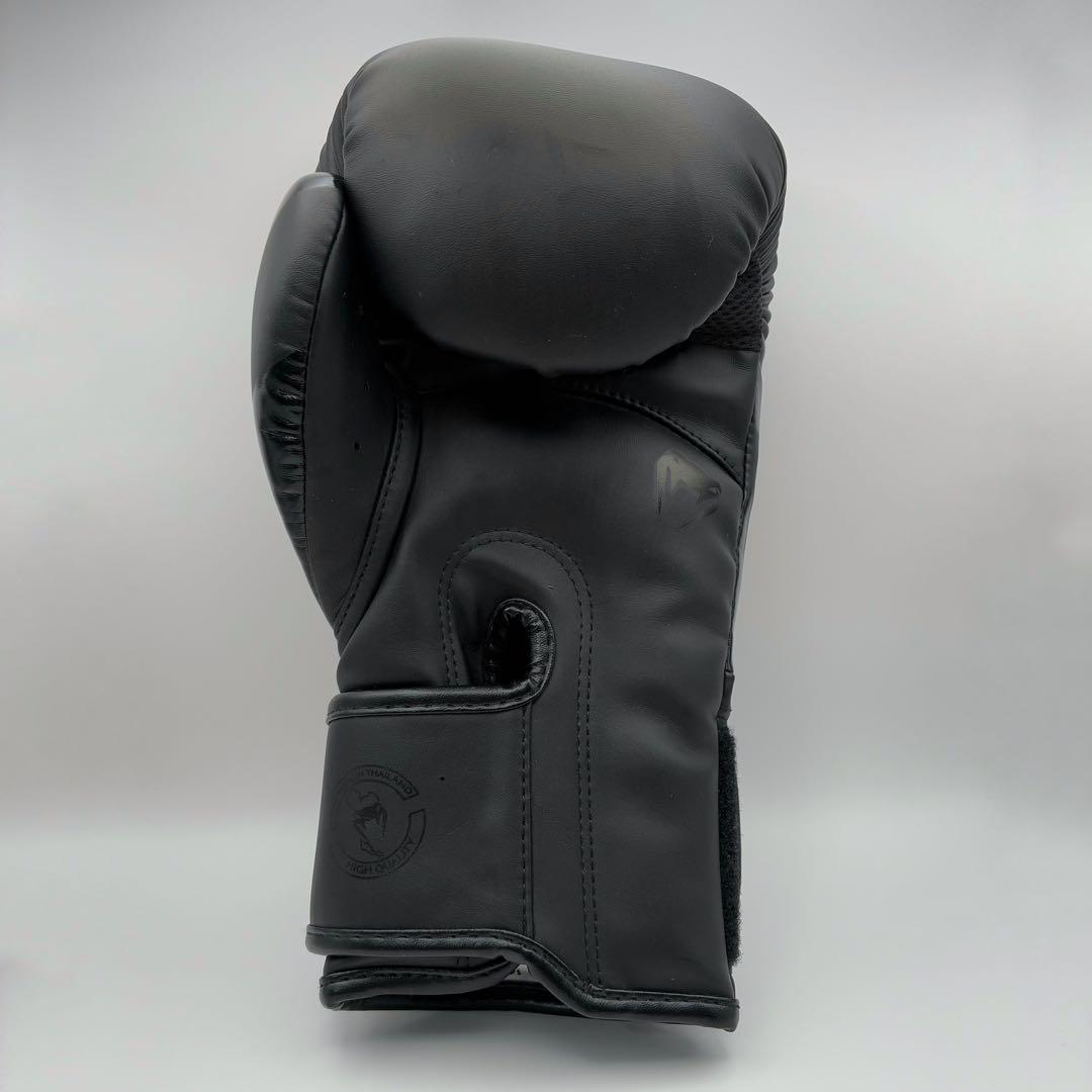 Venum ヴェヌム Elite ボクシンググローブ レザー ブラック 14oz