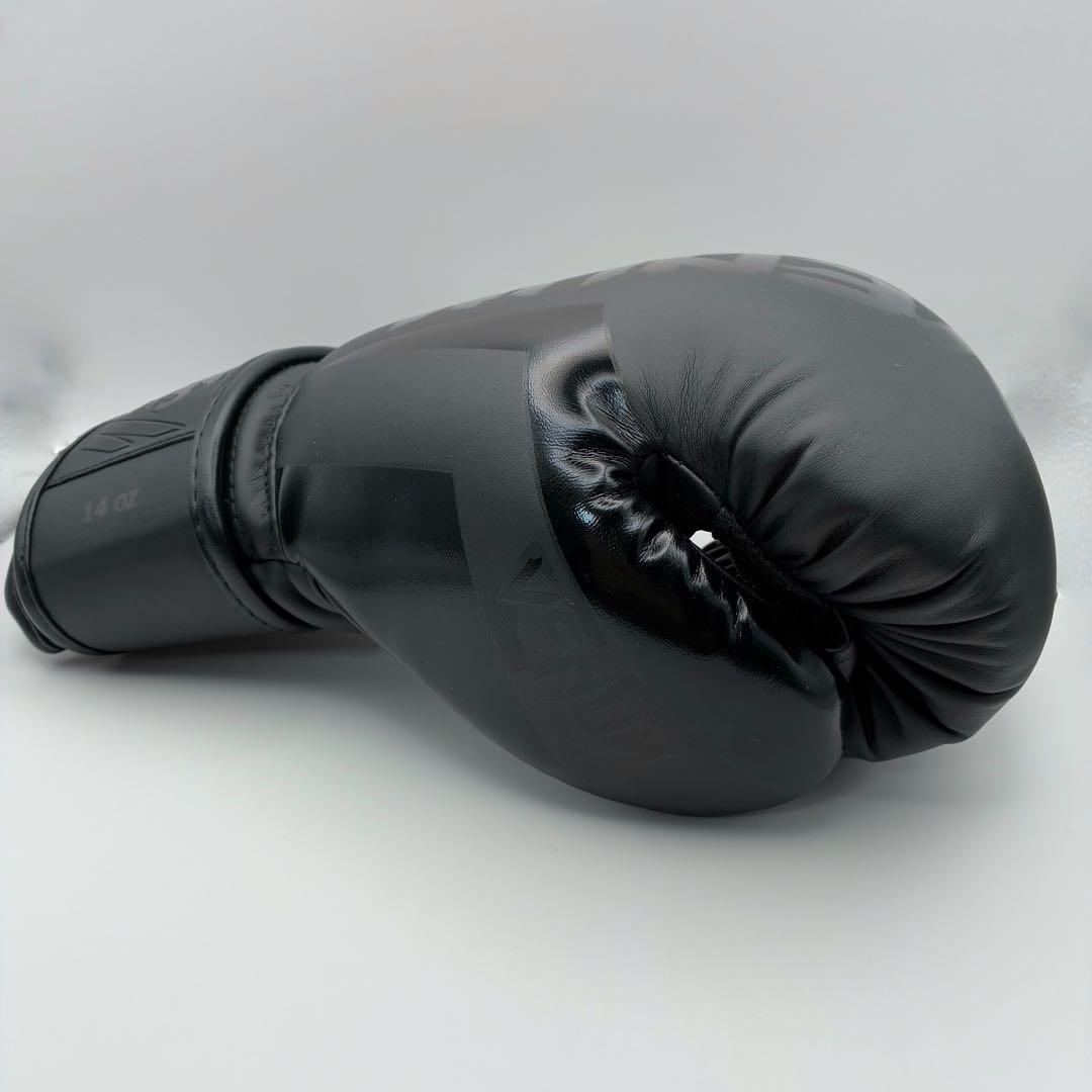Venum ヴェヌム Elite ボクシンググローブ レザー ブラック 14oz