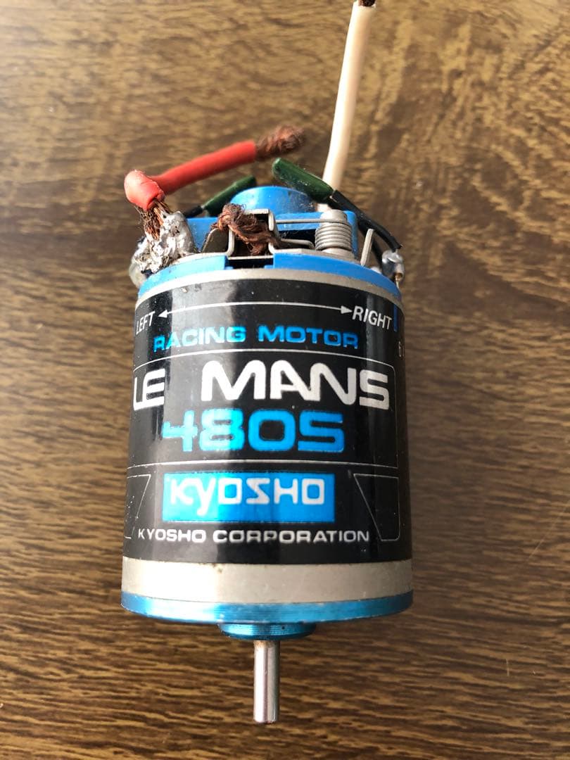 KYOSHO 480 ブラシモーター 約40年前のモーターです。