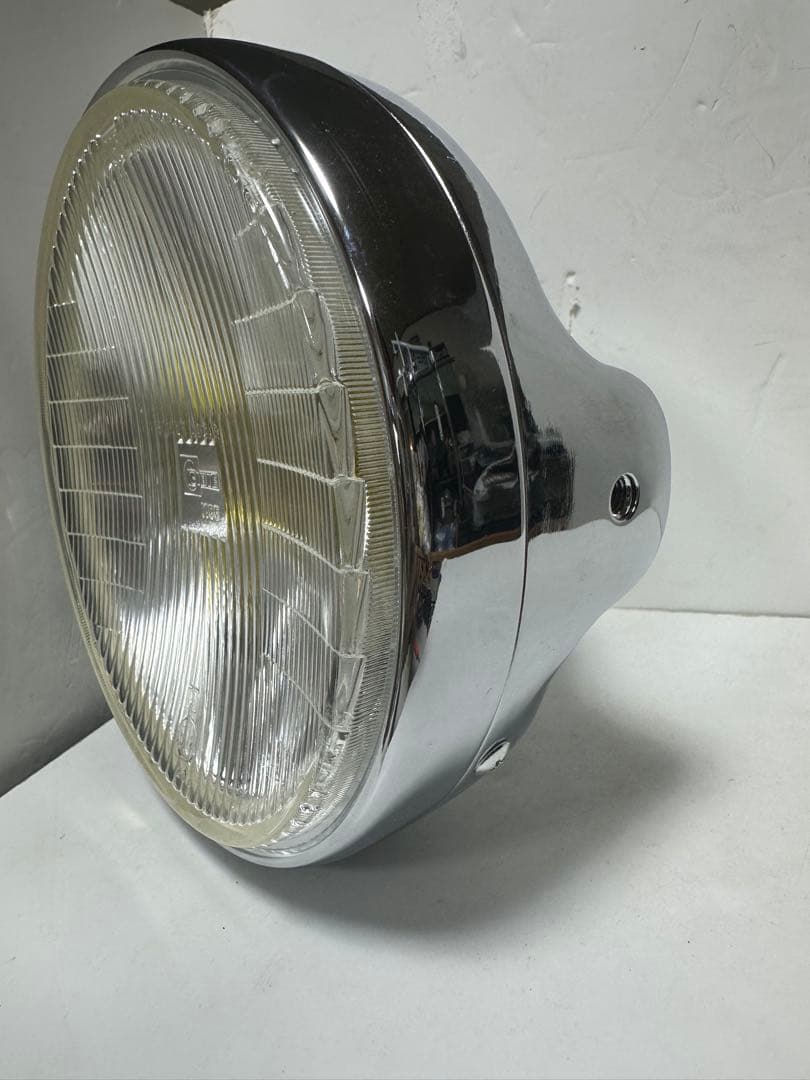 極上品/希少当時物180πシビエ凹レンズ付ヘッドライト/マーシャルCIBIE