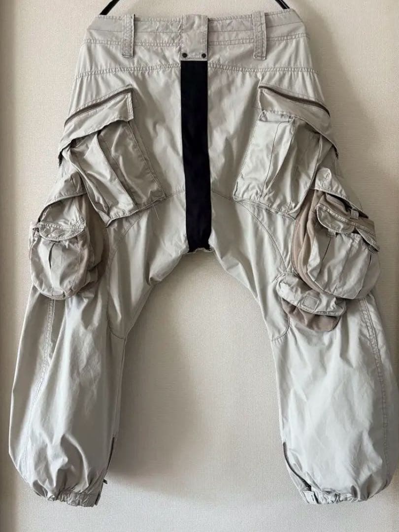 LGB サルエルパンツ ライトグレー　美品