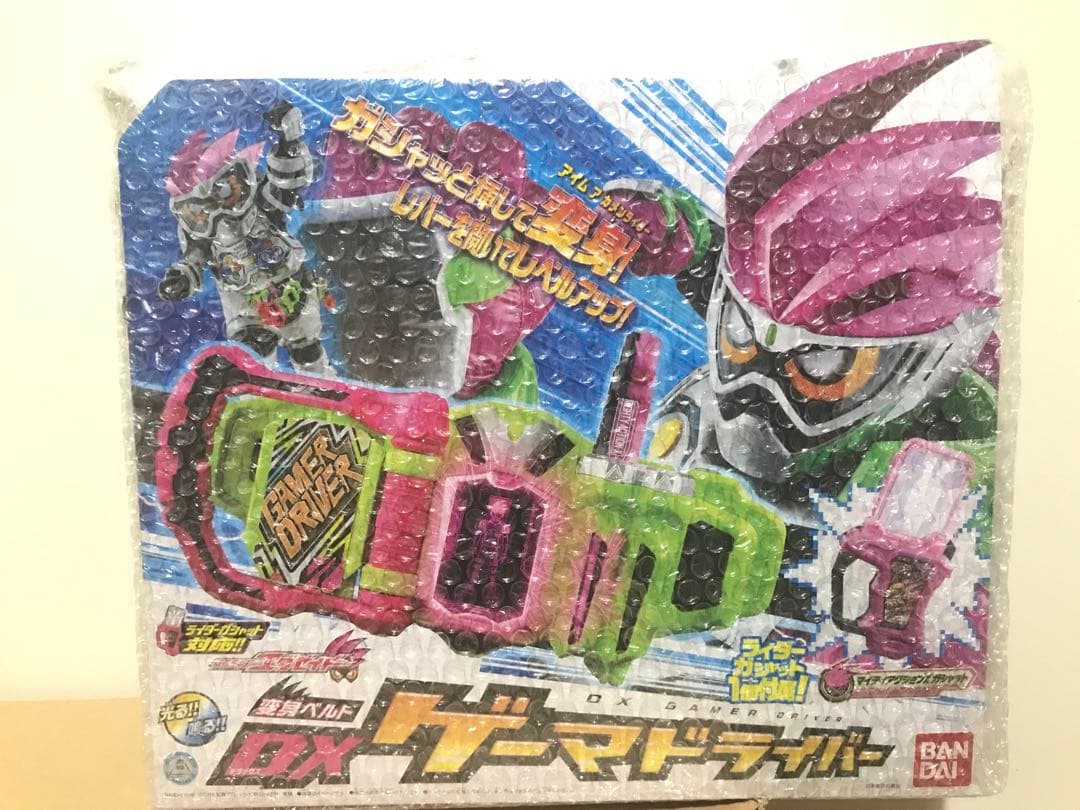 【値下げ】　仮面ライダーエグゼイド　DXゲーマドライバー　変身ベルト　ガシャット