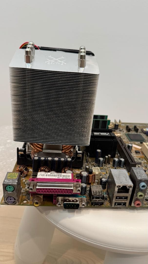 【完動良品】P4P800 SEとPentium 4 CPU、DDRメモリ