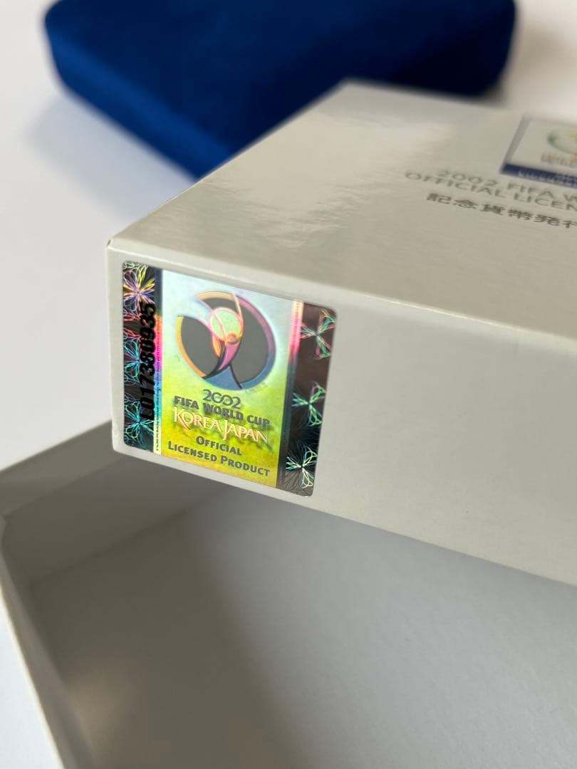 2002FIFAワールドカップ　記念貨幣発行記念メダル　純銀　130g 55ミリ