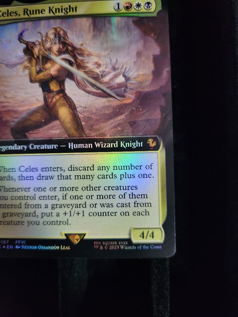 MTG ルーンナイト、セリス 拡張アート Foil