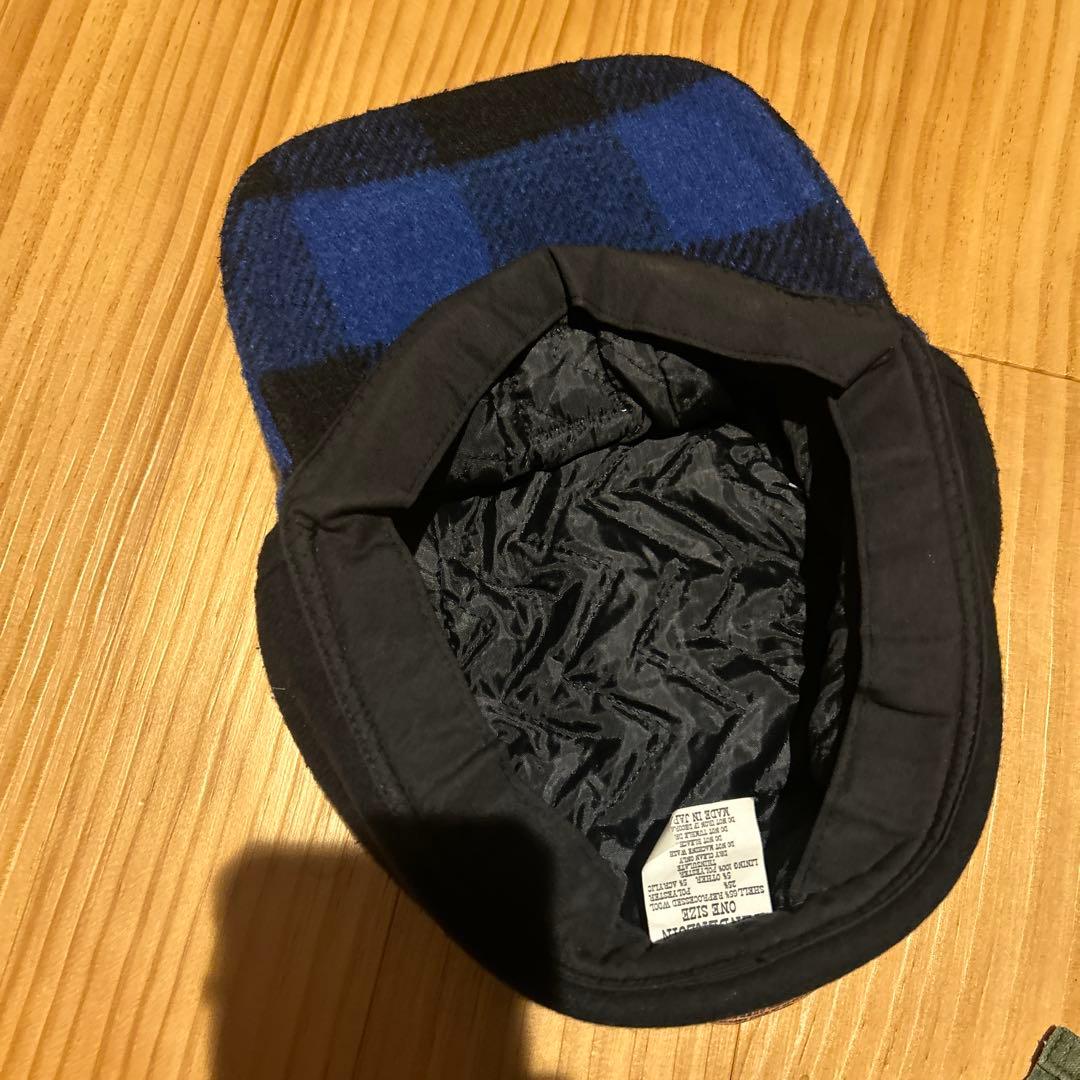 希少テンダーロイン バッファローチェックキャップ ワンサイズ