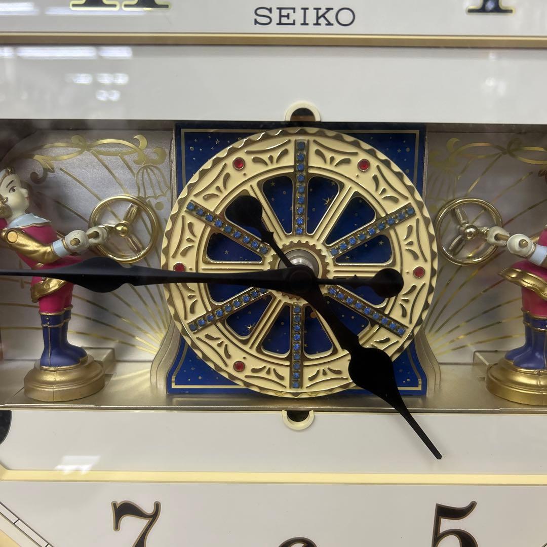 SEIKO セイコー からくり時計パペット Puppet アナログ掛時計 日本製