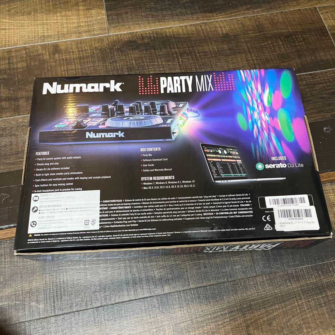 美品　Numark PARTY MIX DJコントローラー