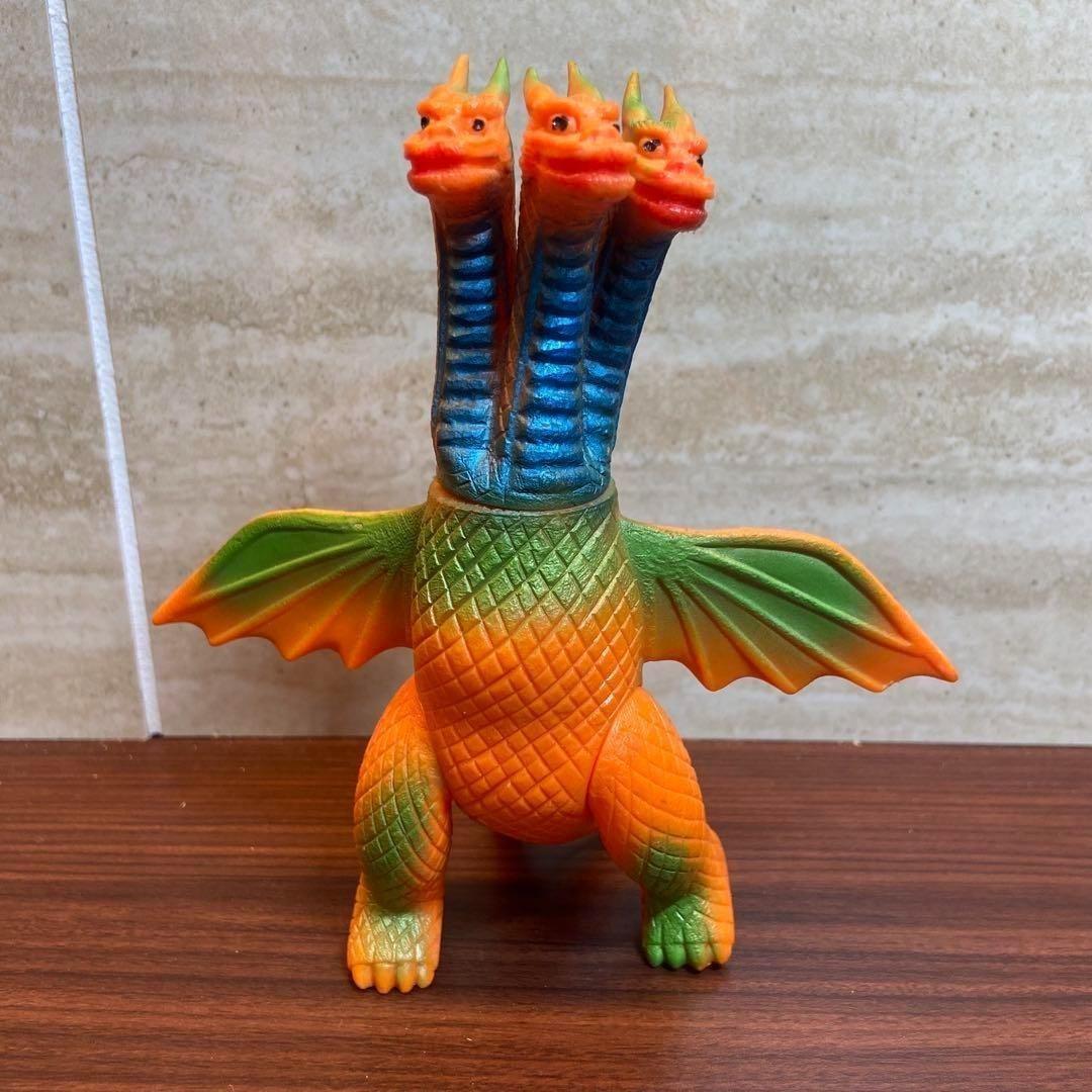 ブルマァク キングギドラ ゴジラ ソフビ 3672