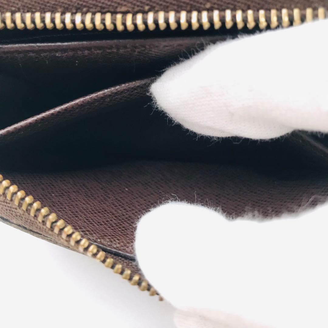 ルイヴィトン✨ダミエ エベヌ ジッピー パース 小銭入れ ケース 茶