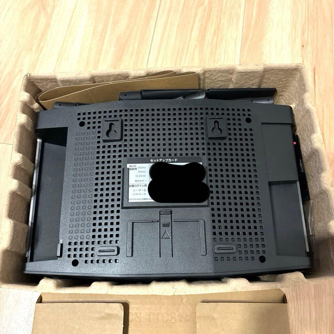 BUFFALO WXR-11000XE12 無線LANルーター Wi-Fi 6E