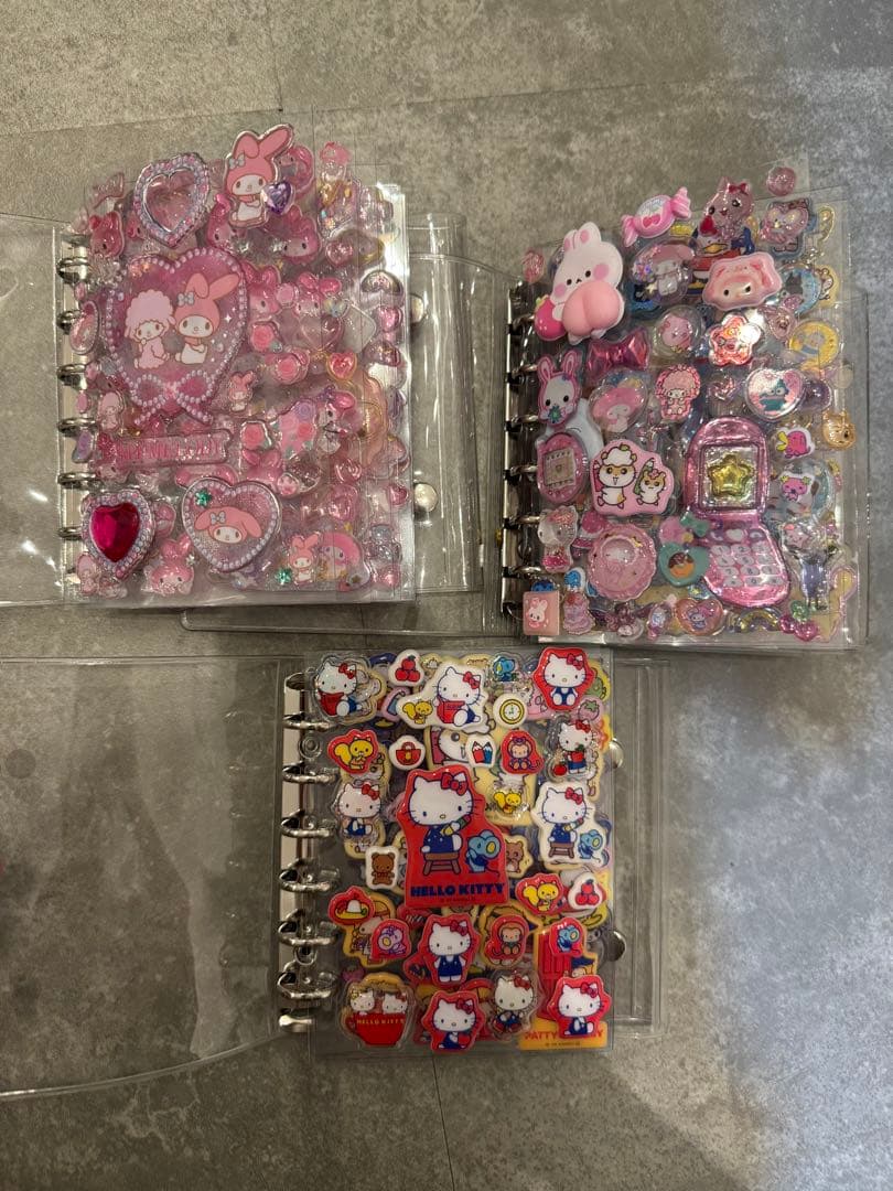 シール帳 完成品 ボンボンドロップシール うるちゅるシール シール帳付き