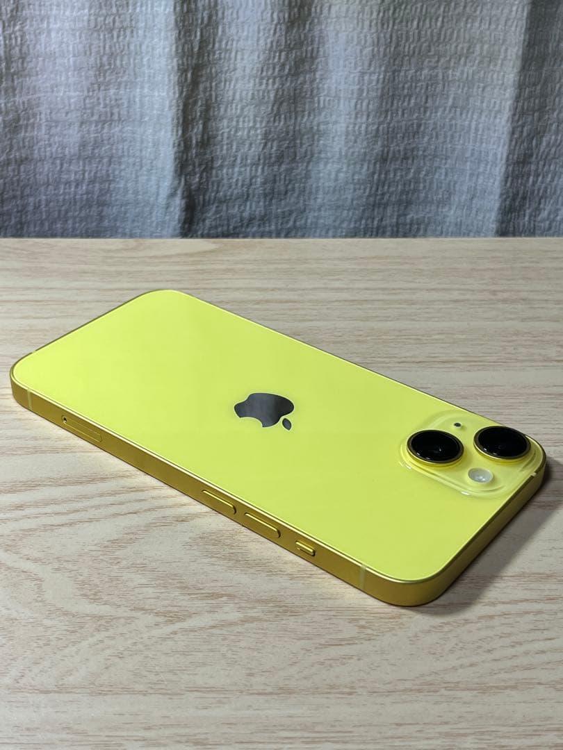 ♫レアカラー 超美品 Apple iPhone 14 イエロー SIMフリー