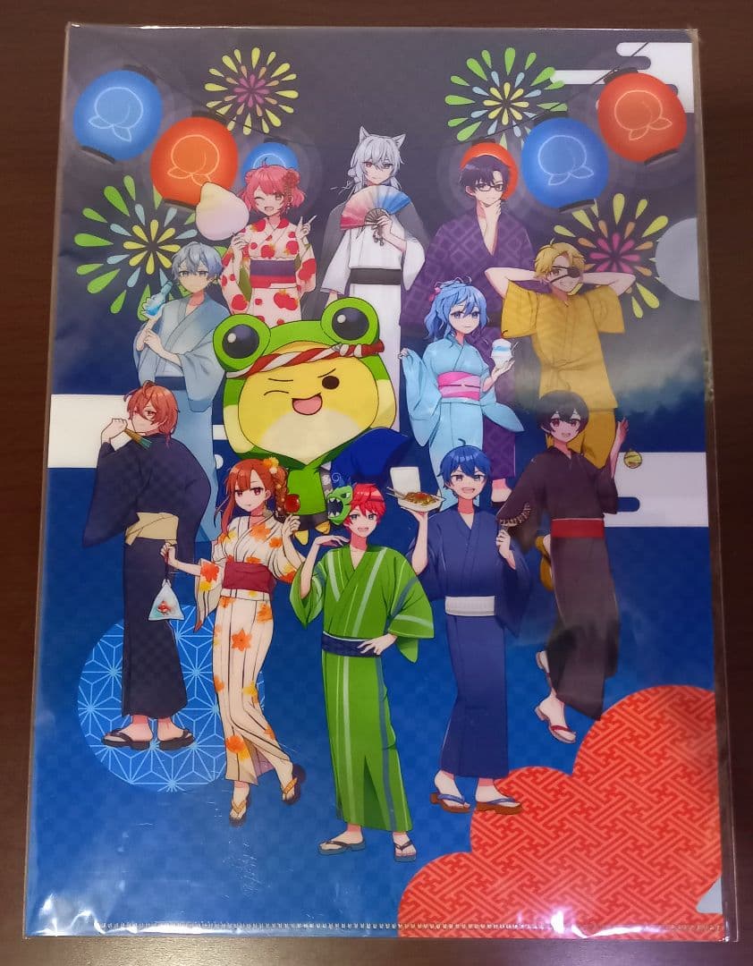 カラフルピーチ　カード　バッチ　夏祭り