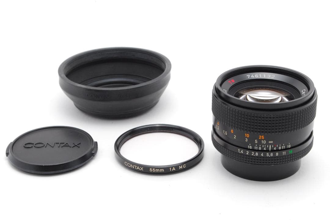 レンズ(単焦点) Contax Carl Zeiss Planar T* 50mm F/1.4 1