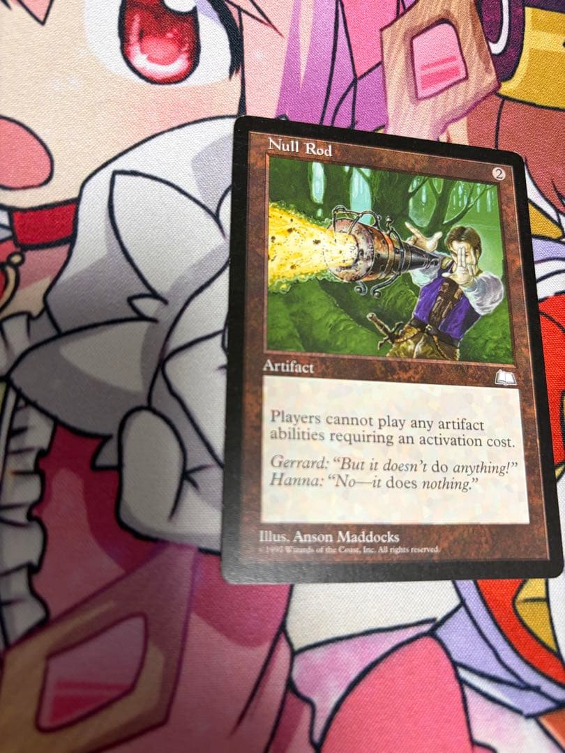 MTG　無のロッド/Null Rod　無のブローチ/Null Brooch　英語