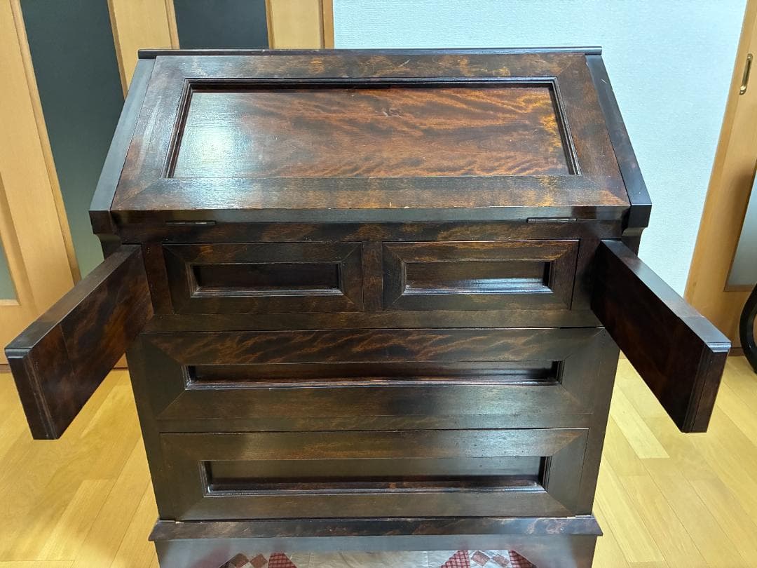 030 松本民芸家具 高山式ライティングビューロー