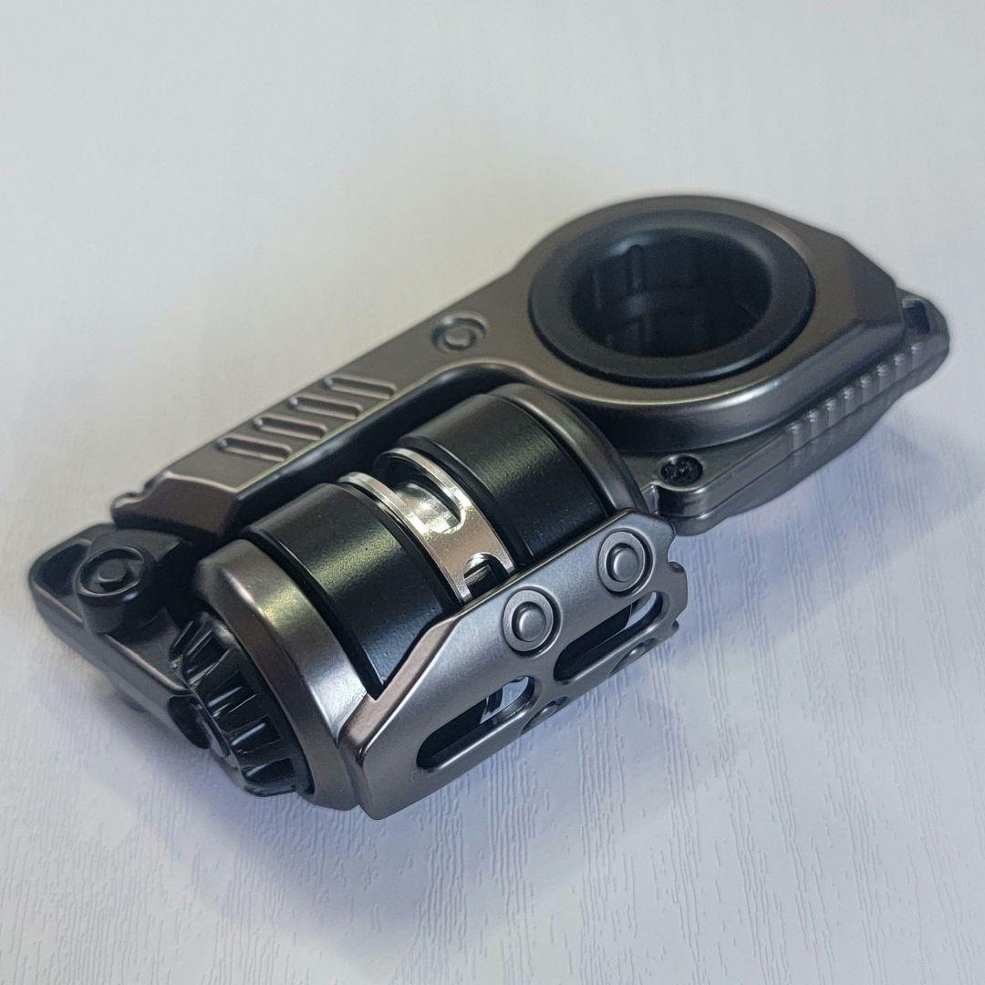 新品 フィジェットトイ スタングレネード 音叉内蔵 EDC スライダー ブラック