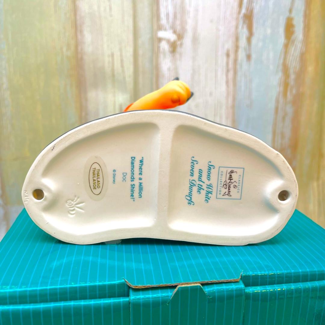 WDCC 白雪姫と七人の小人　ドック Doc 先生 ダイヤ 採掘 フィギュア