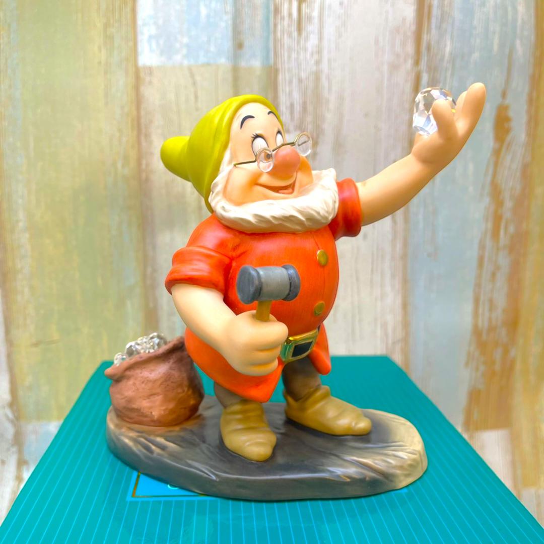 WDCC 白雪姫と七人の小人　ドック Doc 先生 ダイヤ 採掘 フィギュア