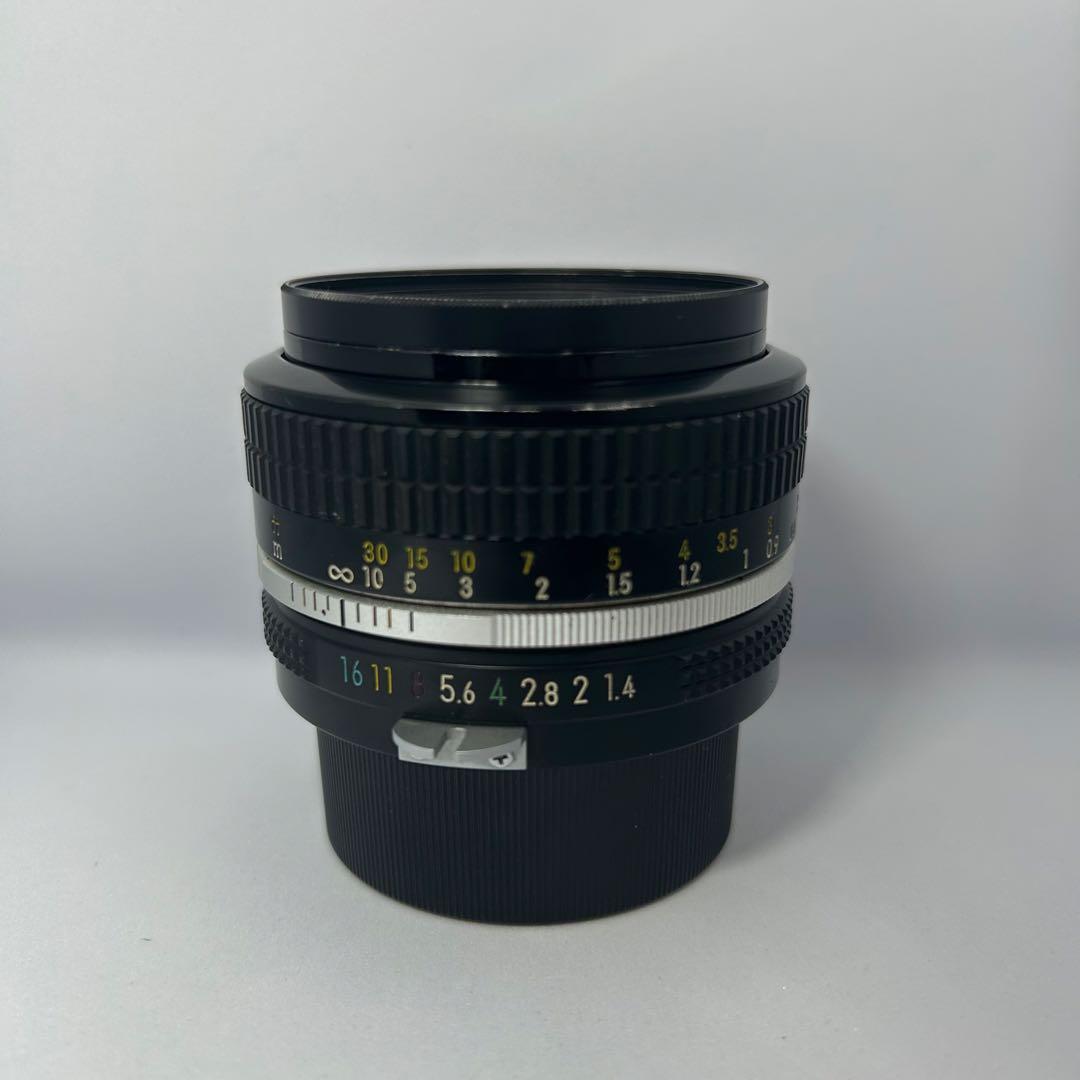 Nikon オールドレンズ nikkor 50mm f1.4 単焦点