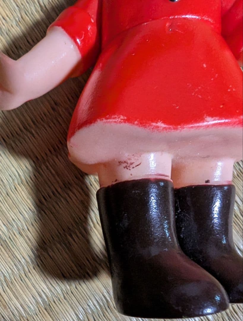 【希少】草原の少女ローラ　パトラ製　ソフビ　当時物　レトロ　キーホルダー