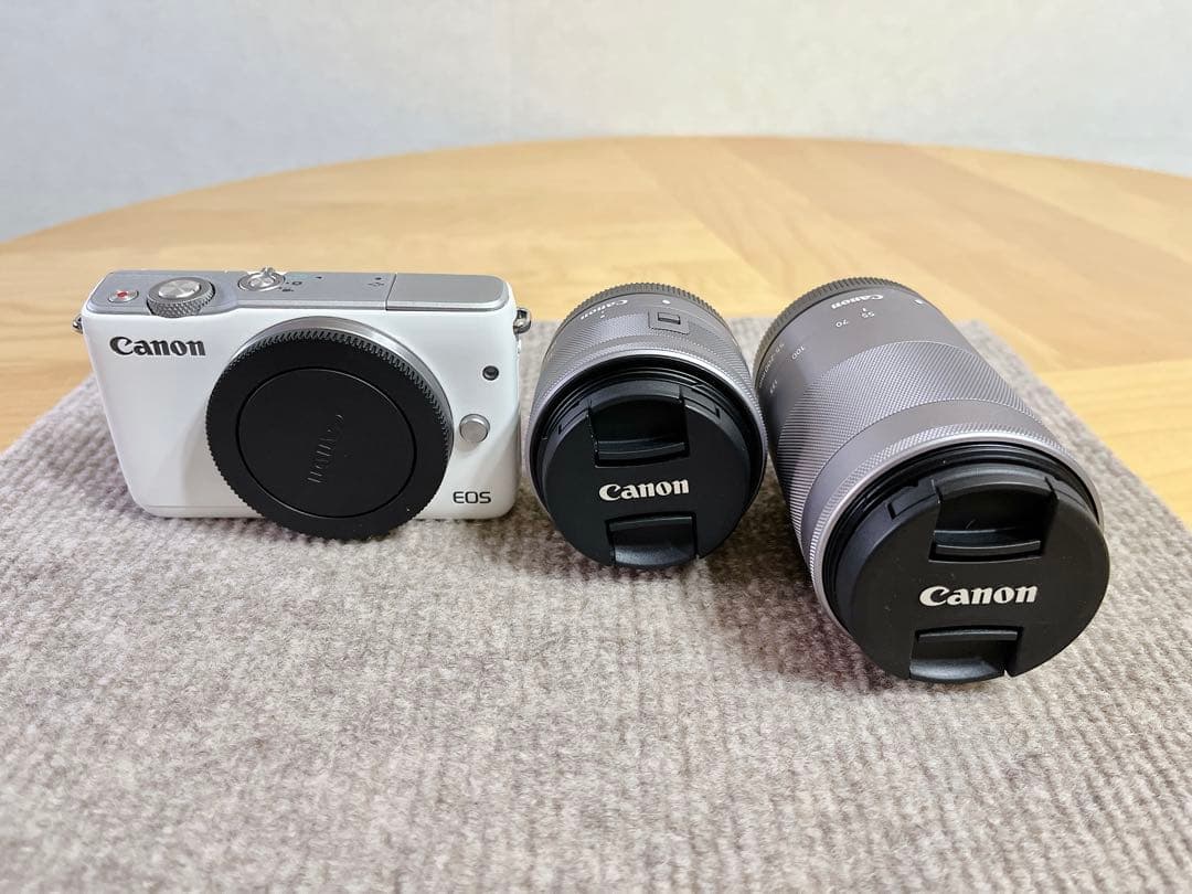 デジタルカメラ Canon FOS M10-WH WZOOMKIT