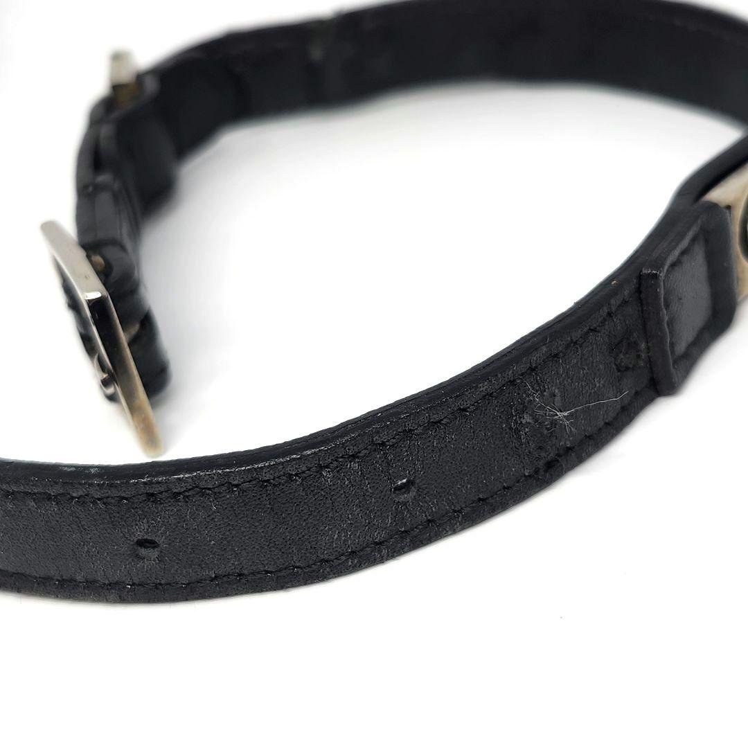 GUCCI グッチ Dog 首輪 リード セット レザー ブラック ペット
