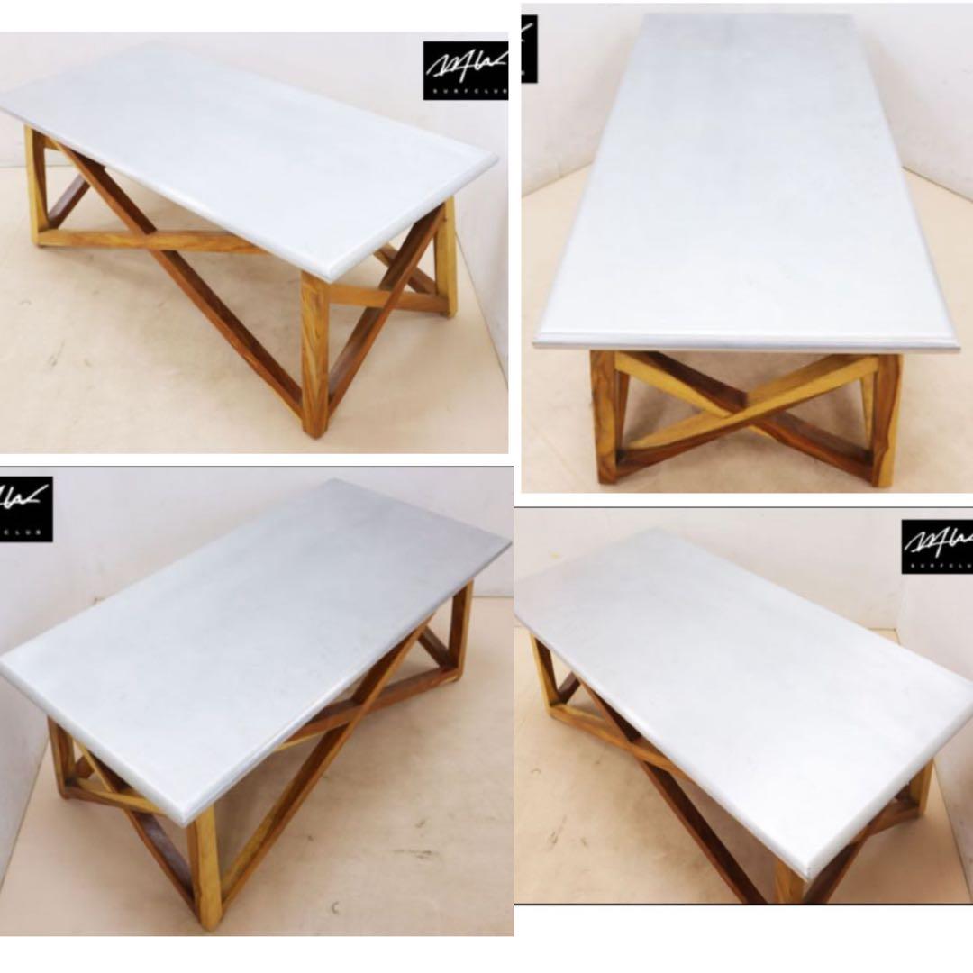 WTWダブルティー カタリナ 1Pソファ＆オットマン テーブル 4点セット