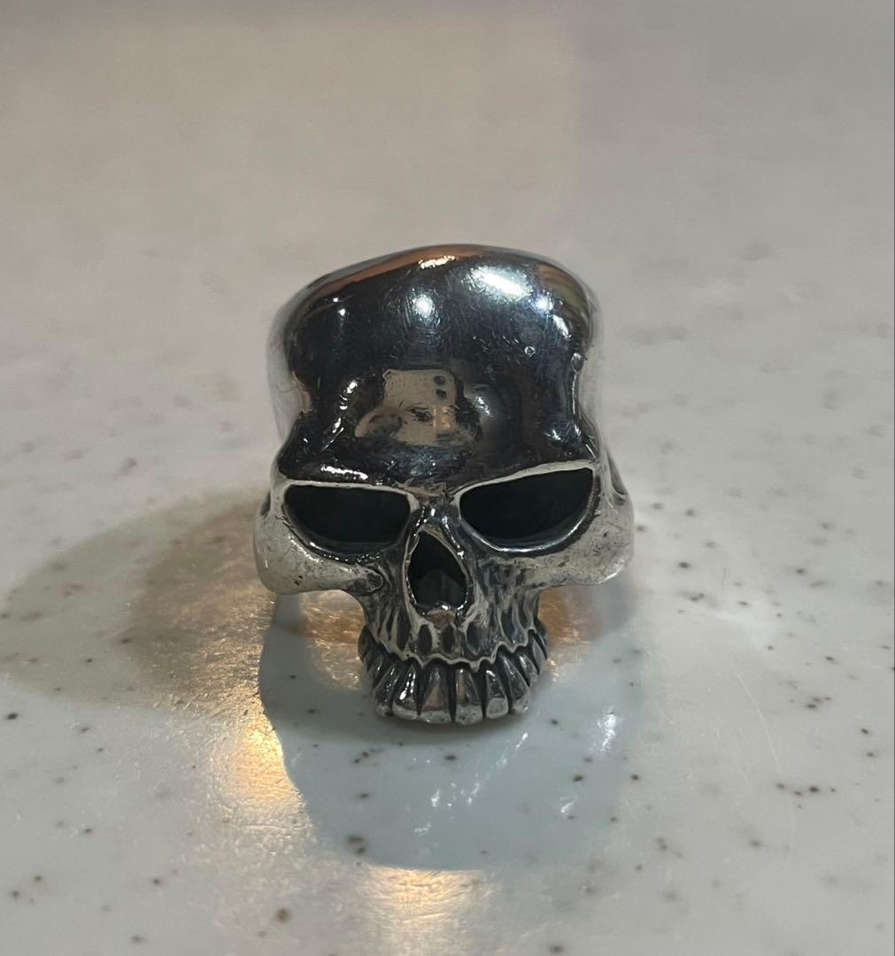 クレイジーピッグ　キースリング　スカルリング　19号　シルバー