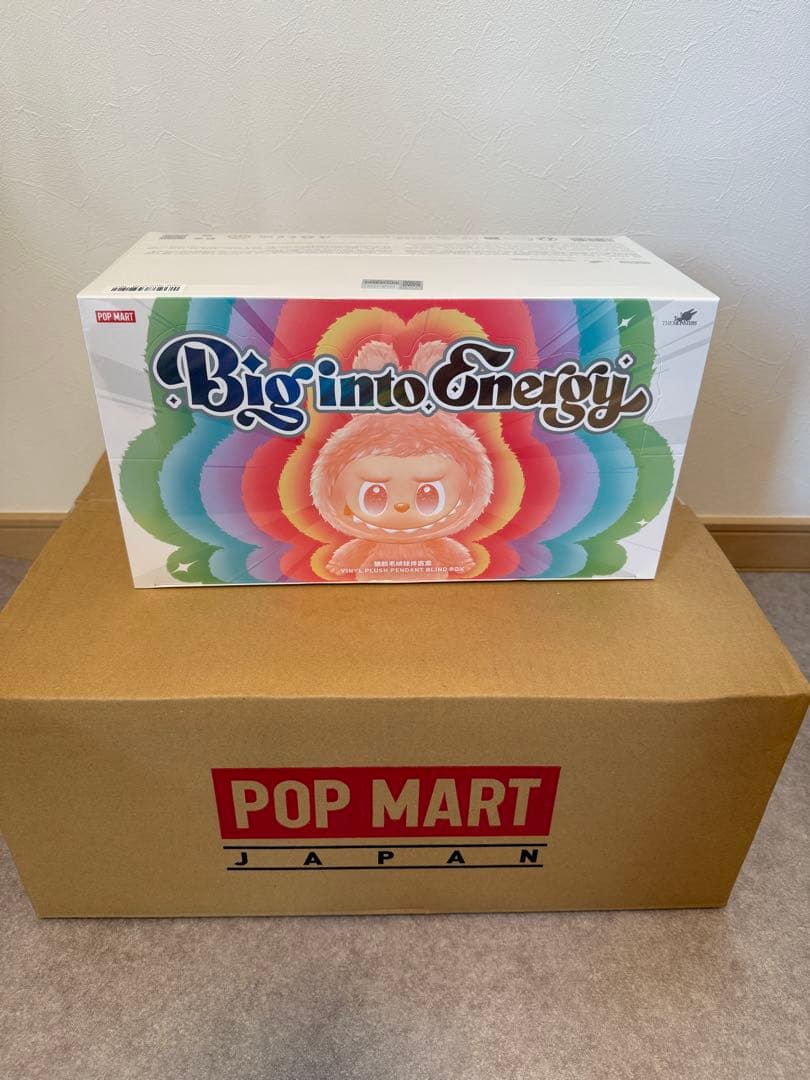 正規品・未開封ラブブPOP MART Big into Energy 1セット