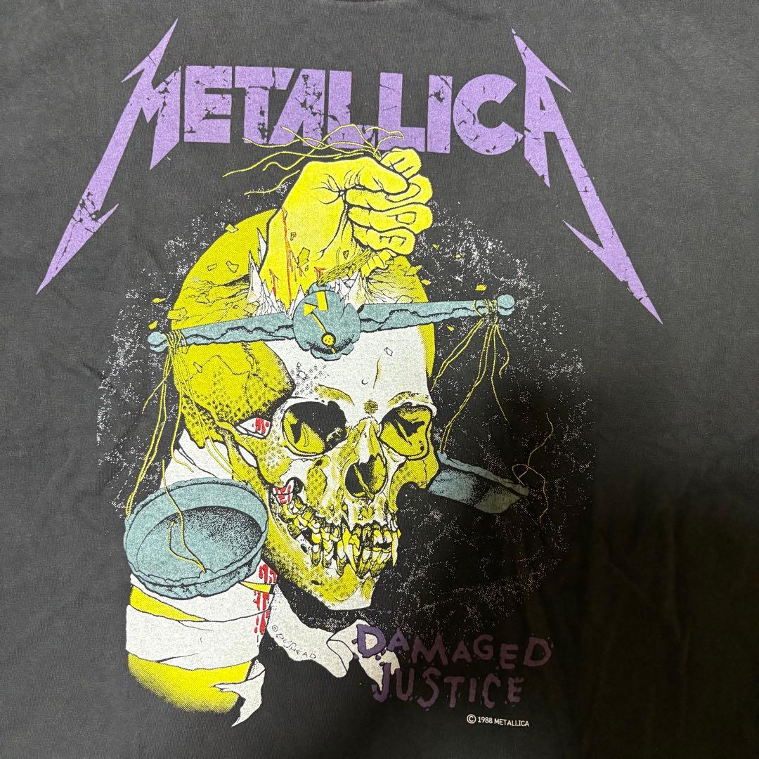 LLICA 80'sヴィンテージ Tシャツ メタリカ サイズXLUSA製