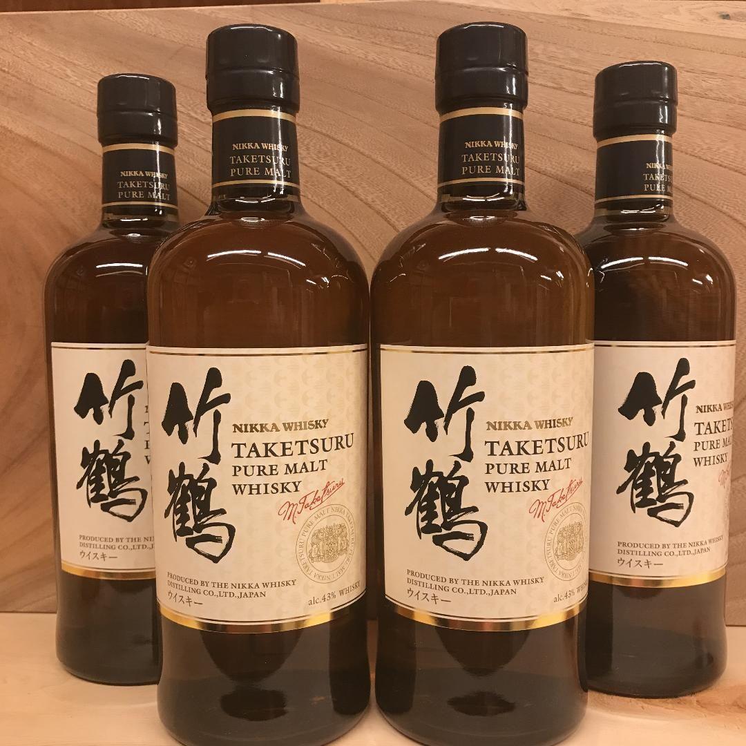 竹鶴−700ml−(新品未開封4本セット)