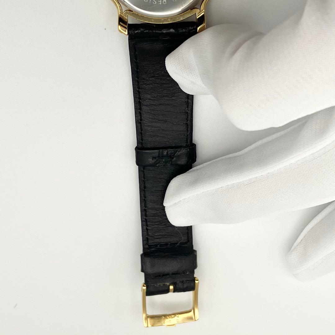 バリー BALLY 腕時計 メンズ　クォーツ デイト　ラウンド レザーベルト