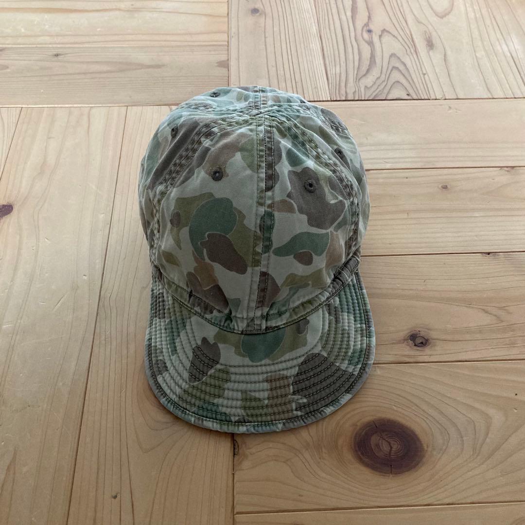RRL Ralph Lauren ラルフ キャップ 迷彩 ワーク帽子 90s