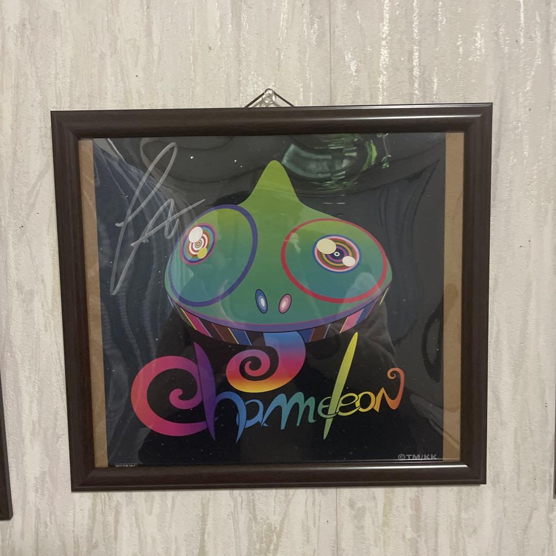 End of the worldのサイン入りメガジャケ