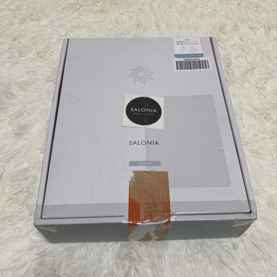 SALONIA サロニア ファインバブルクリア　シルバー　シャワーヘッド 未使用