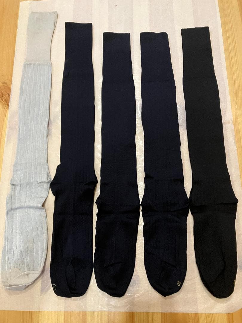 タ*ミ様 Ermenegildo Zegna ロングホーズ コットン 5本セット